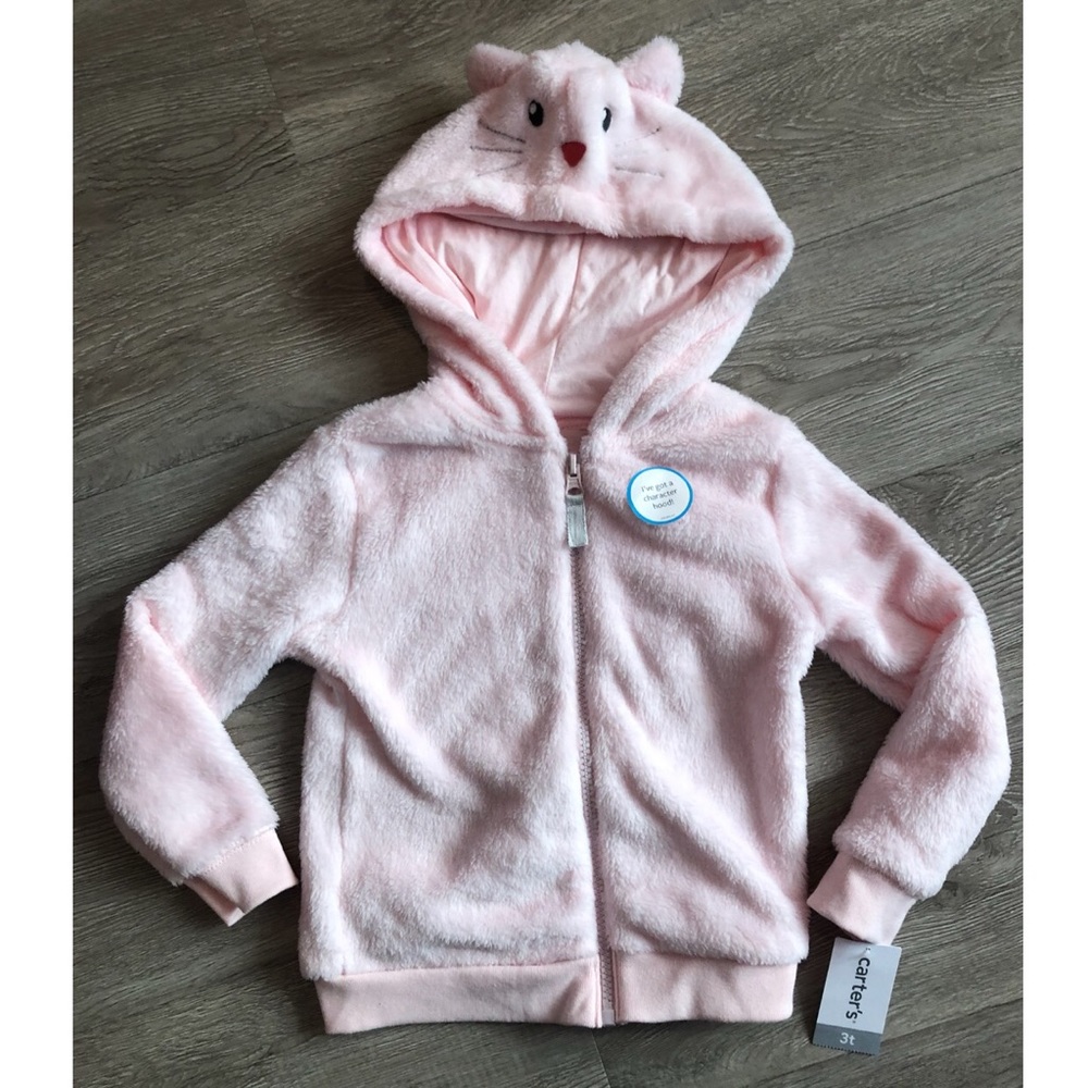 Carter’s cat character hoodie